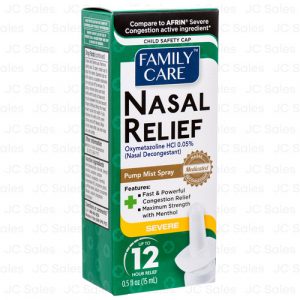 Family Care Nasal Relief 0.5oz - Severe