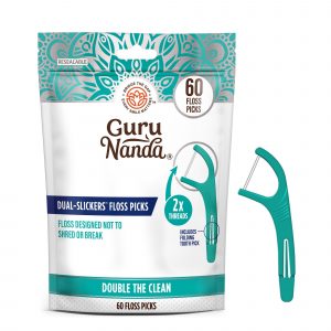 Guru Nanda Dual-Line Thread Floss Picks - 60