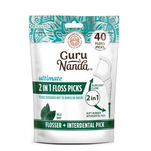 Guru Nanda 2 in 1 Floss Picks (40)