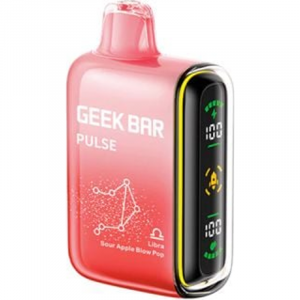 Geek Bar Sour Apple B-Pop Pulse Mode 7500 Puffs
