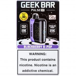 Geek Bar Pulse Blackberry B-Pop 15K/25K Puffs