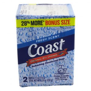 Coast Original 2 Pac Soap Bar 4.12oz
