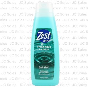 Zest Simply Fresh Aqua Body Wash 15.2 oz