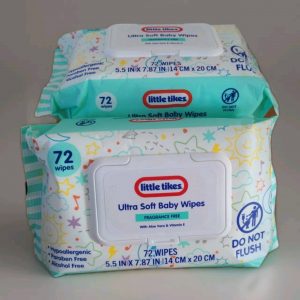 Little Tikes Ultra Soft Baby Wipes 72 Wipes