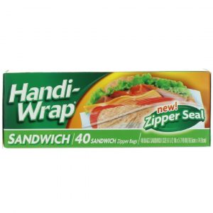 Handi-Wrap Zipper Seal 40 bags