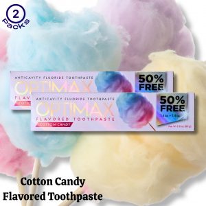 Optimax Toothpaste-Cotton Candy 2.8oz