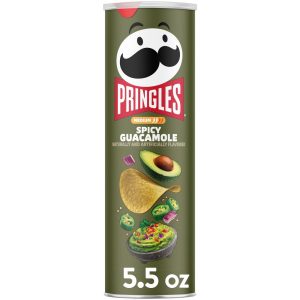 Pringles Potato Crisps Spicy Guacamole 5.5oz