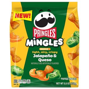 Pringles Mingles Jalapeno & Queso 5.5oz