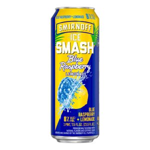 Smirnoff Smash Blue Raspberry + Blackberry Can 24oz