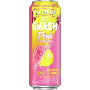 Smirnoff Smash Pink Lemonade Can 24oz