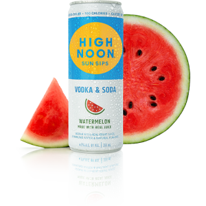High Noon Vodka Seltzer Watermelon Single 12oz