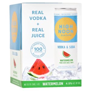 High Noon Vodka Seltzer Pineapple Single 12oz