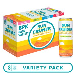 Sun Cruiser Vodka 8 pk Lemonade Vodka 19oz