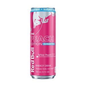 Redbull Energy Drink 12oz White Peach Zero Sugar