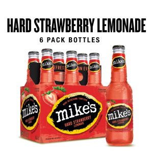 Mikes Bottle Hard Strawberry 6 Pack 11.2oz