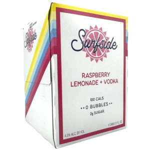 Surfside Raspberry Lemonade + Vodka 4 Pack 12oz Can