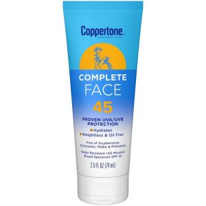 Coppertone Complete Face 45 - 2.5oz