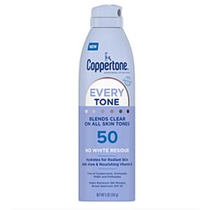 Coppertone Sunscreen Every Tone Spray 5oz
