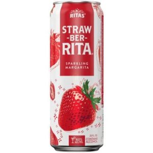 Ritas Can Straw-Ber-Rita 24oz