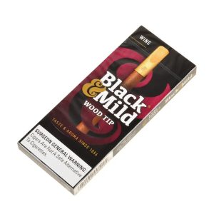 Black & Mild Wine Wood Tip (5)